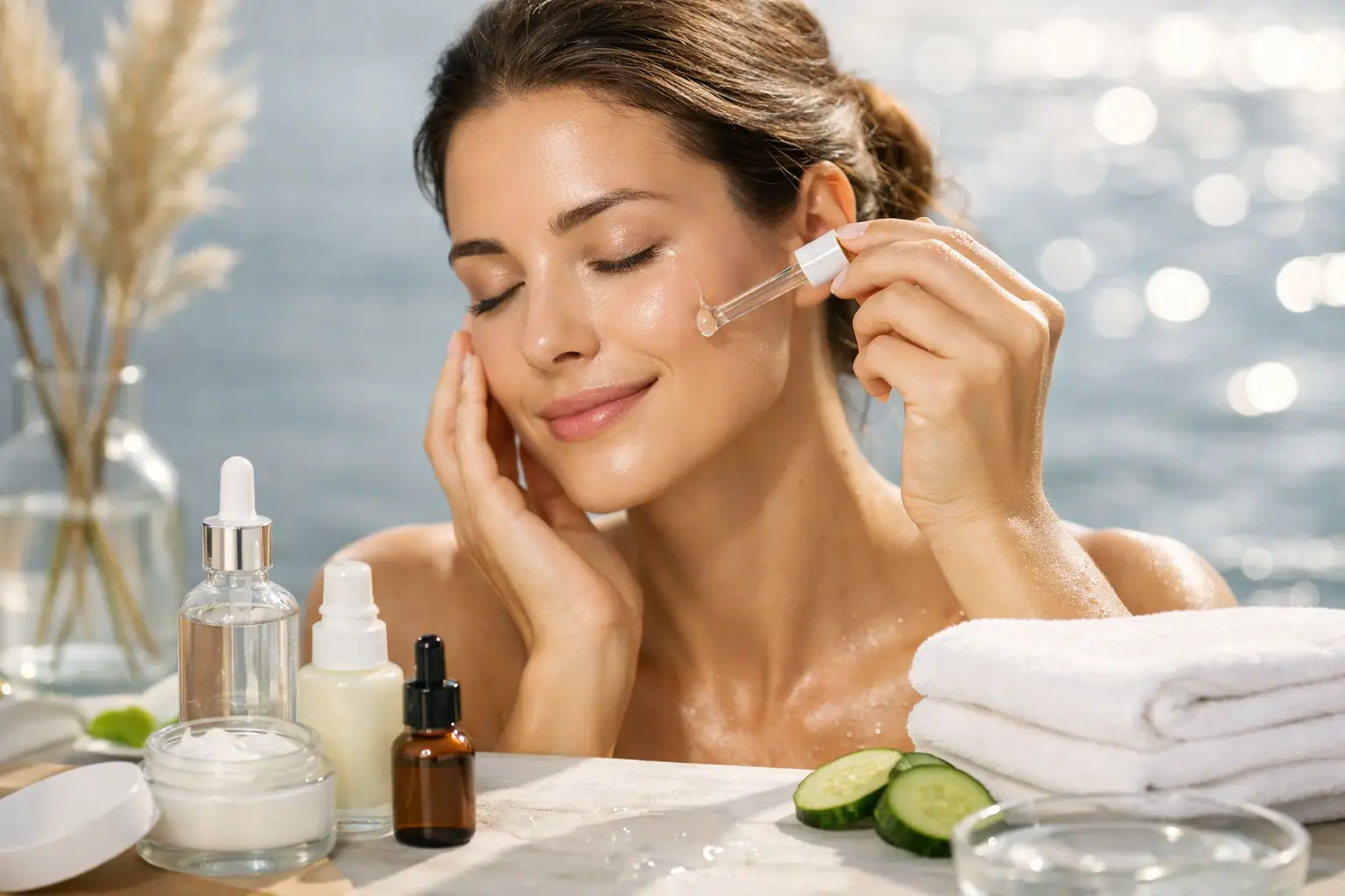 A Dehydrated Skin Routine Example for Lasting Glow